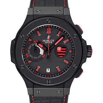 HUBLOT ウブロ ビッグバン コピー フラメンゴバン 318.CI.1123. GR.FLM11 ブラック 【世界限定250本】